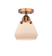 Innovations - 288-1C-AC-G171 - One Light Semi-Flush Mount - Nouveau 2 - Antique Copper