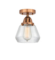 Innovations - 288-1C-AC-G172 - One Light Semi-Flush Mount - Nouveau 2 - Antique Copper