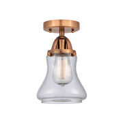 Innovations - 288-1C-AC-G192 - One Light Semi-Flush Mount - Nouveau 2 - Antique Copper