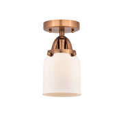 Innovations - 288-1C-AC-G51 - One Light Semi-Flush Mount - Nouveau 2 - Antique Copper
