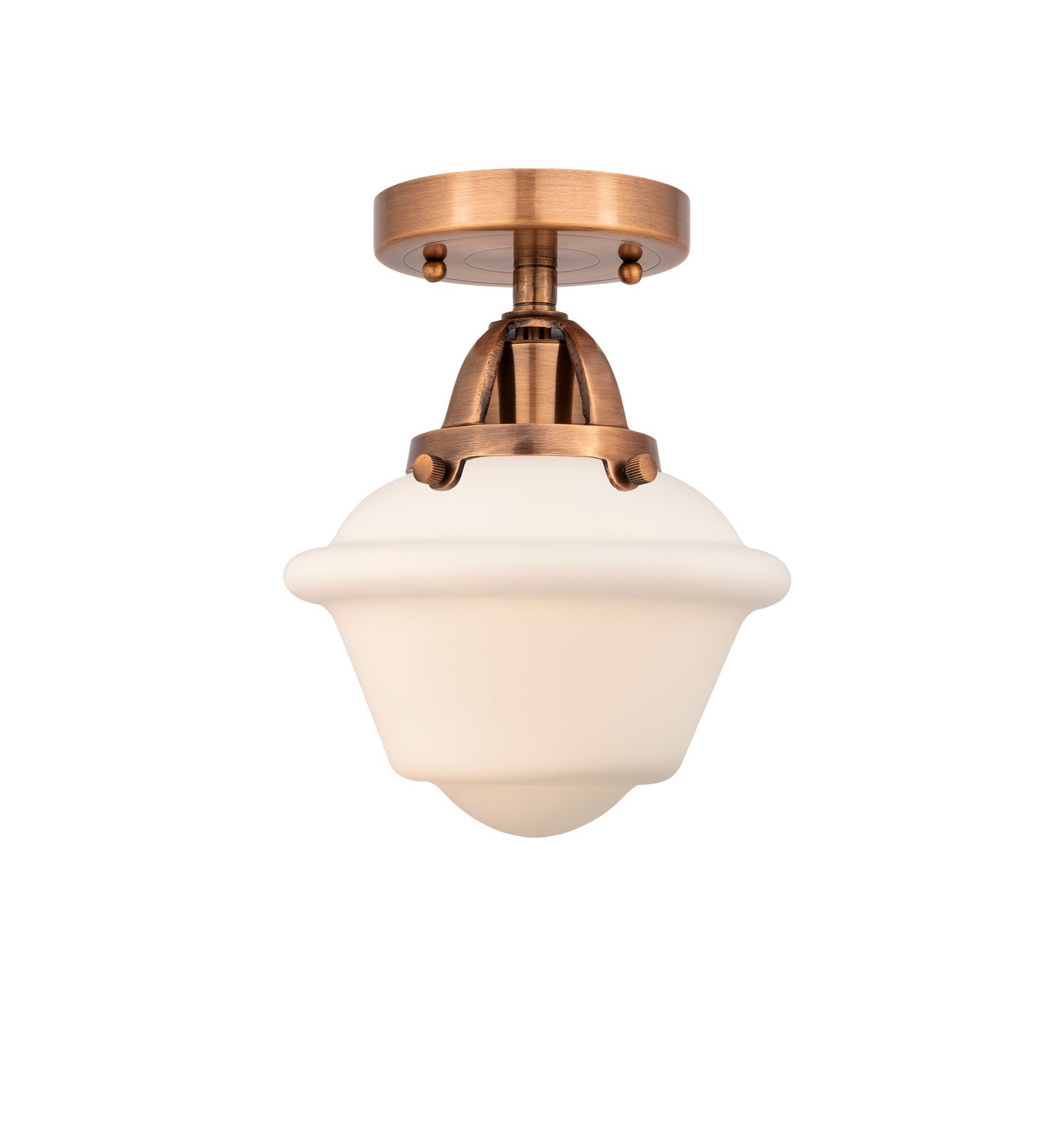 Innovations - 288-1C-AC-G531 - One Light Semi-Flush Mount - Nouveau 2 - Antique Copper