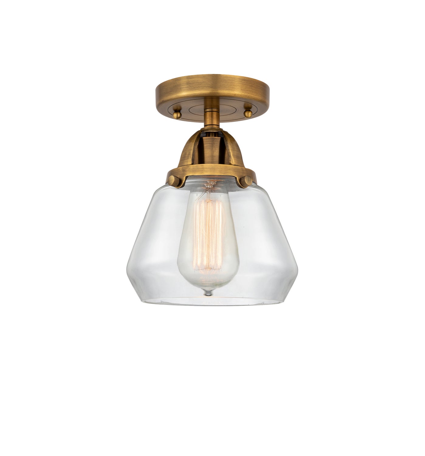 Innovations - 288-1C-BB-G172 - One Light Semi-Flush Mount - Nouveau 2 - Brushed Brass