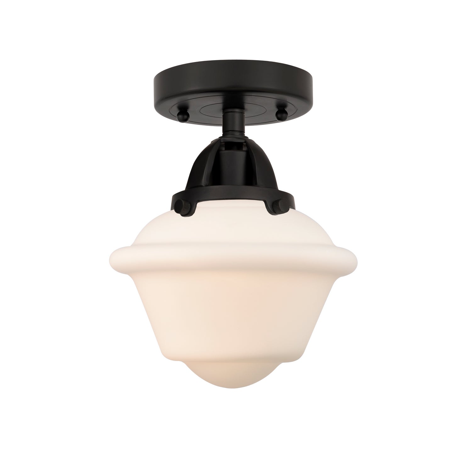 Innovations - 288-1C-BK-G531 - One Light Semi-Flush Mount - Nouveau 2 - Matte Black