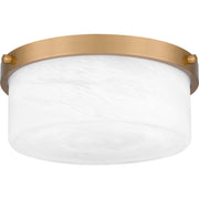 Quoizel - QFL5590AB - Two Light Flush Mount - Quoizel Flush Mount - Aged Brass