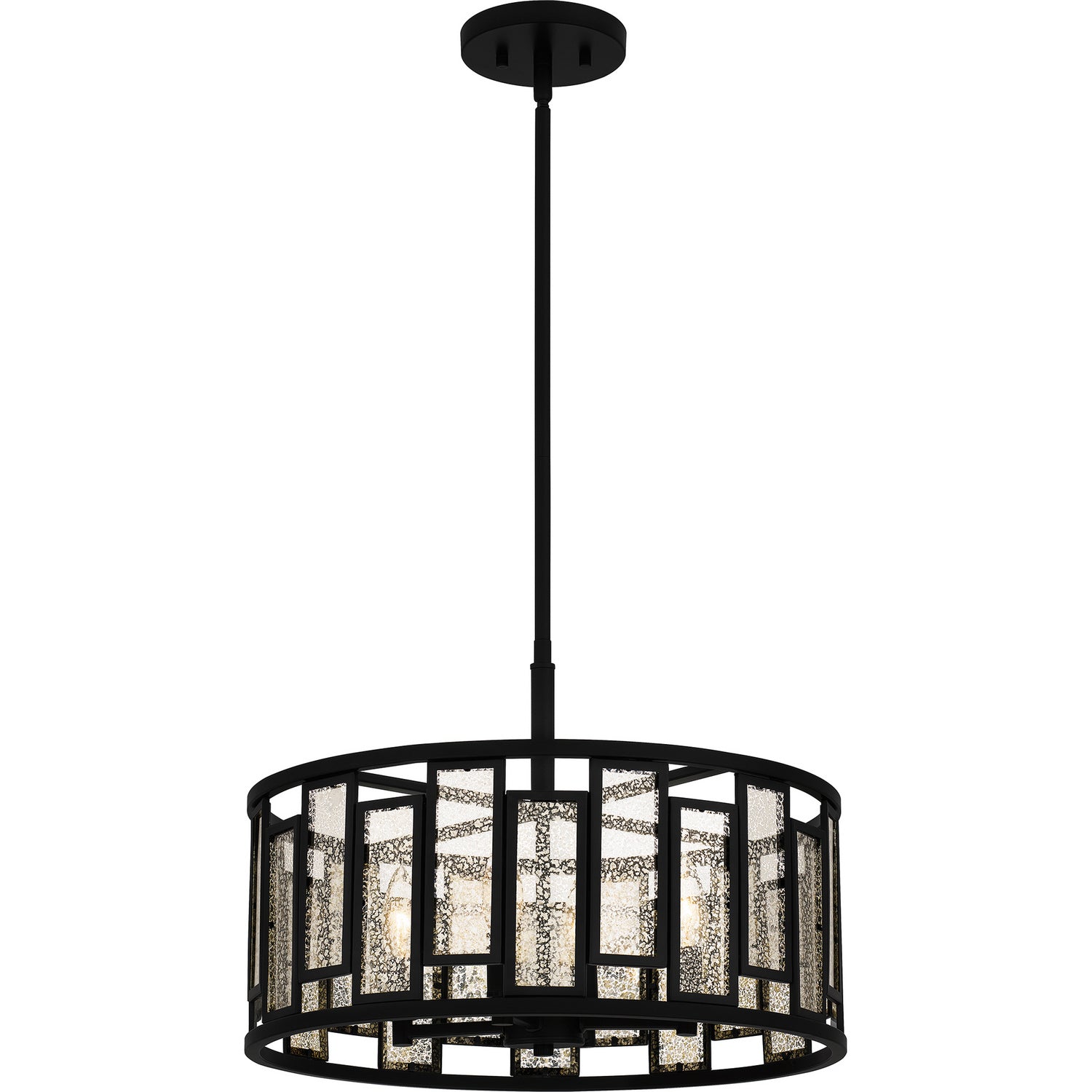 Quoizel - QP5600MBK - Four Light Pendant - Quoizel Pendant - Matte Black