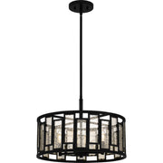 Quoizel - QP5600MBK - Four Light Pendant - Quoizel Pendant - Matte Black