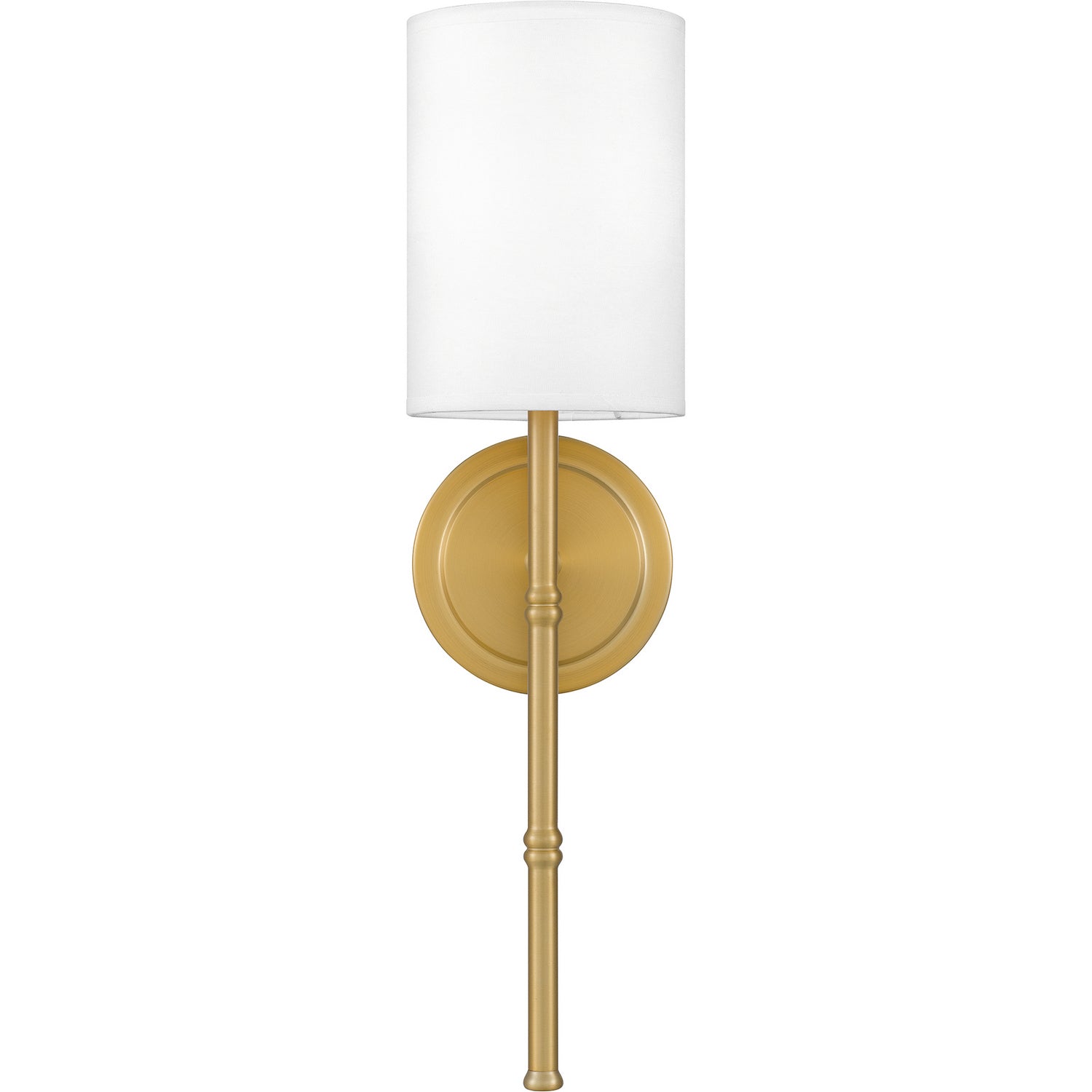 Quoizel - QW16126AB - One Light Wall Sconce - Quoizel Wood - Aged Brass