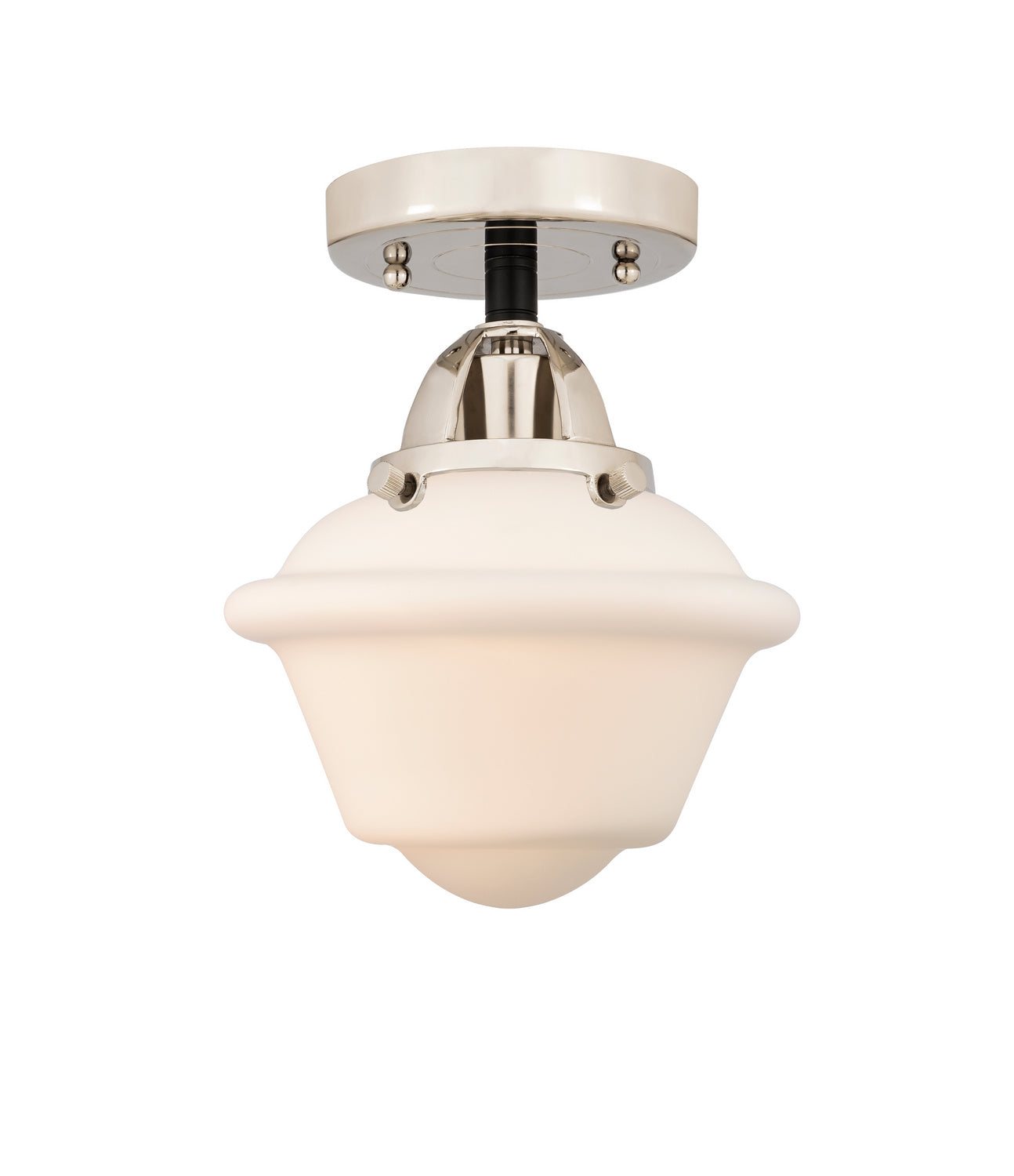 Innovations - 288-1C-BPN-G531 - One Light Semi-Flush Mount - Nouveau 2 - Black Polished Nickel