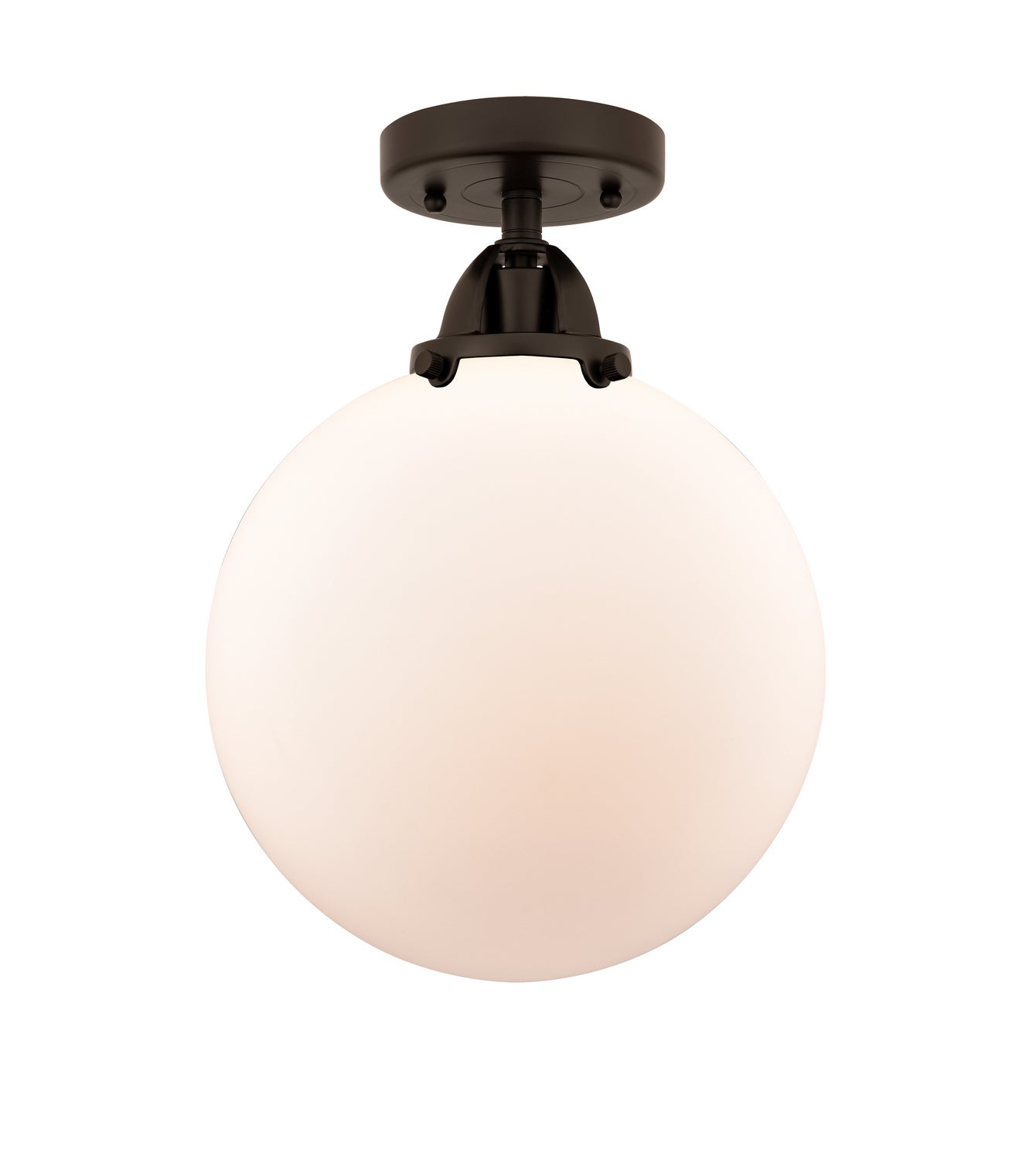 Innovations - 288-1C-OB-G201-10 - One Light Semi-Flush Mount - Nouveau 2 - Oil Rubbed Bronze