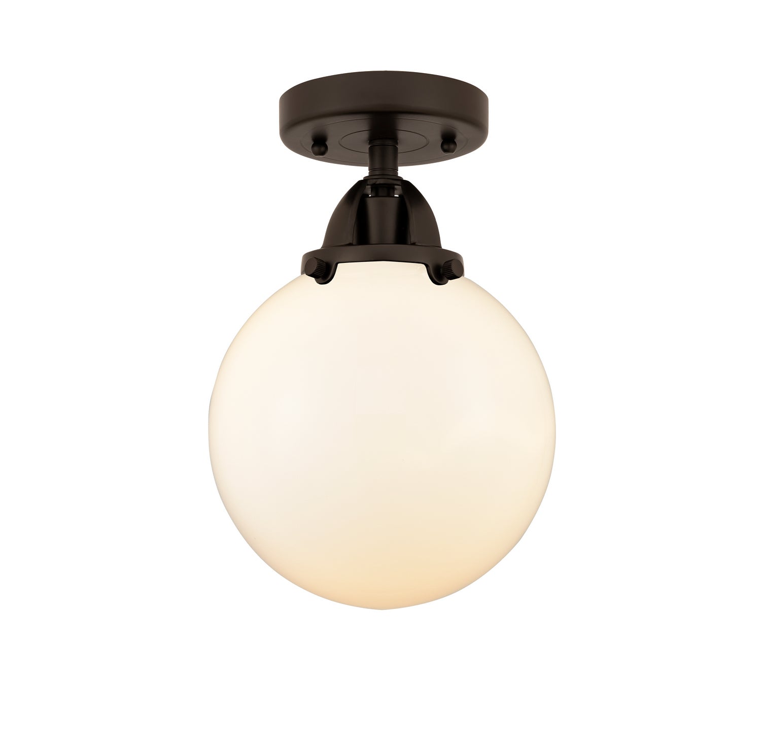 Innovations - 288-1C-OB-G201-8 - One Light Semi-Flush Mount - Nouveau 2 - Oil Rubbed Bronze