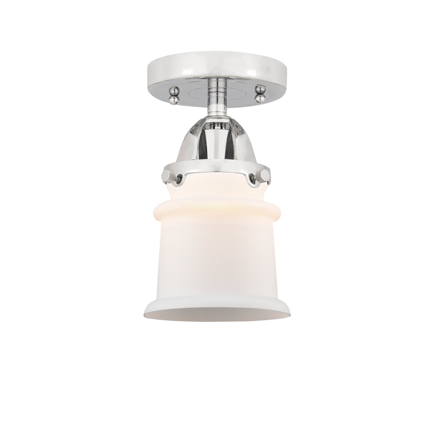 Innovations - 288-1C-PC-G181S - One Light Semi-Flush Mount - Nouveau 2 - Polished Chrome