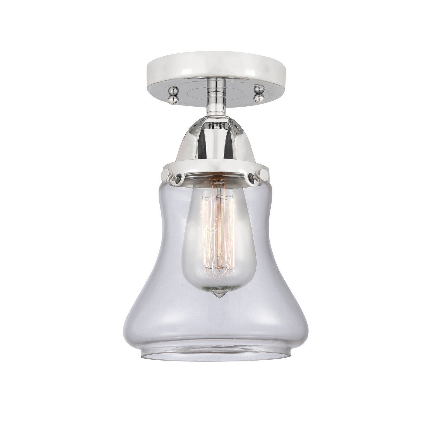 Innovations - 288-1C-PC-G192 - One Light Semi-Flush Mount - Nouveau 2 - Polished Chrome