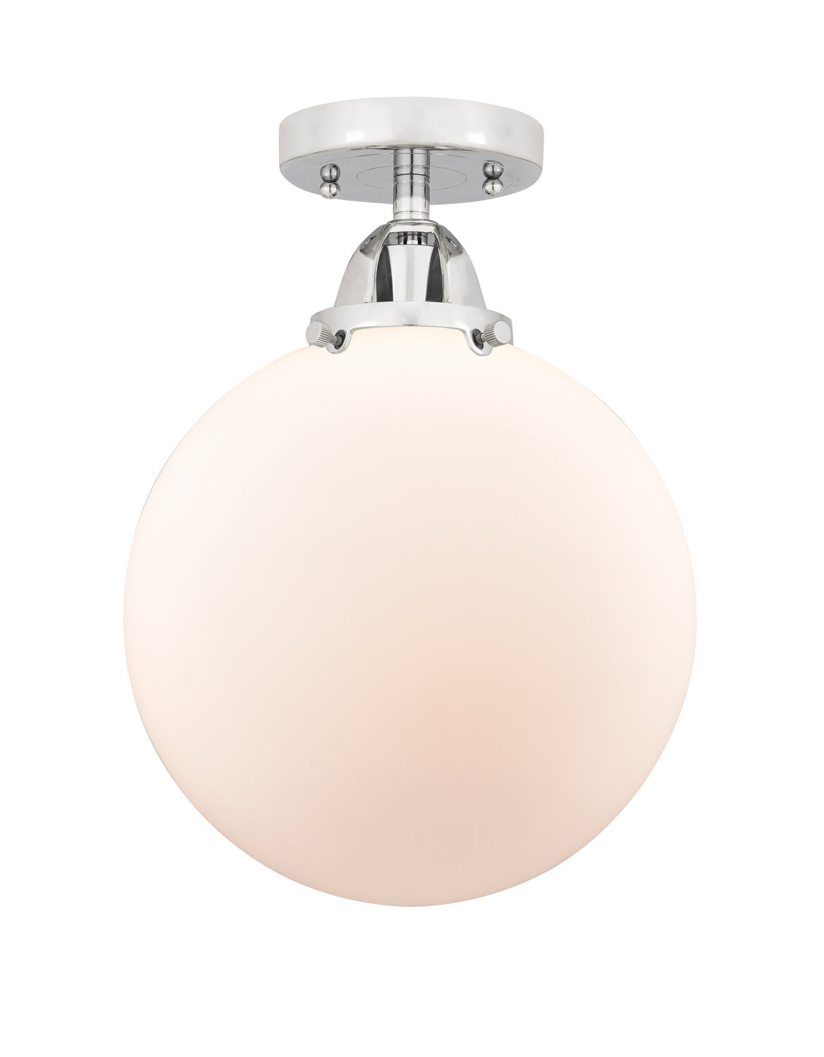 Innovations - 288-1C-PC-G201-10 - One Light Semi-Flush Mount - Nouveau 2 - Polished Chrome