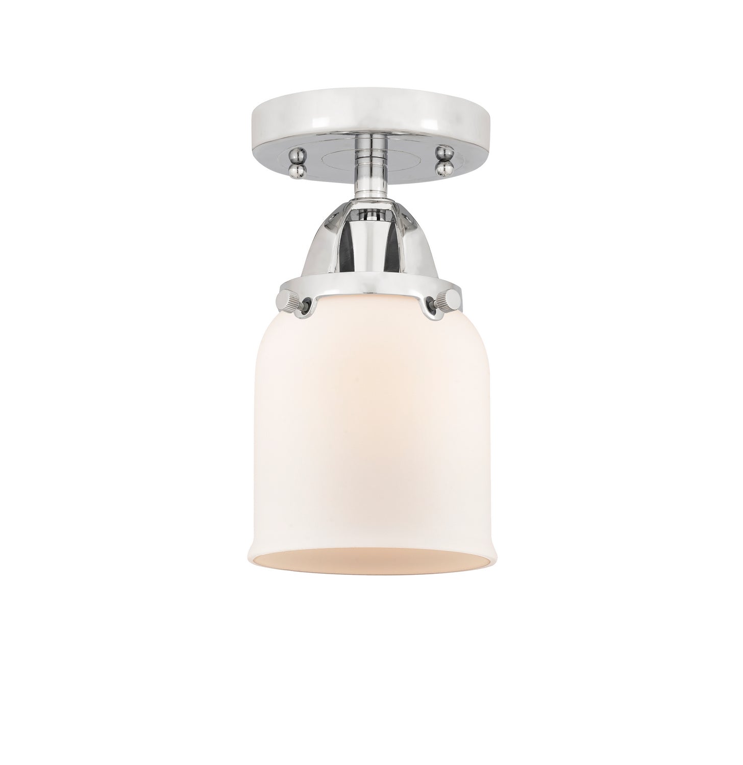 Innovations - 288-1C-PC-G51 - One Light Semi-Flush Mount - Nouveau 2 - Polished Chrome