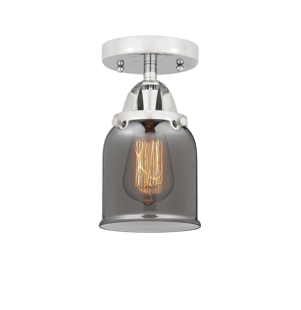Innovations - 288-1C-PC-G53 - One Light Semi-Flush Mount - Nouveau 2 - Polished Chrome