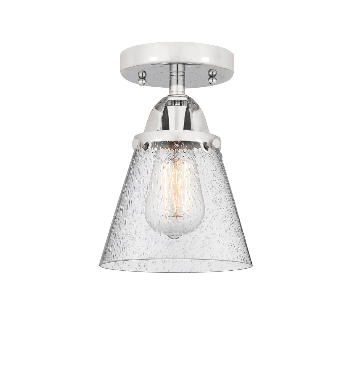 Innovations - 288-1C-PC-G64 - One Light Semi-Flush Mount - Nouveau 2 - Polished Chrome