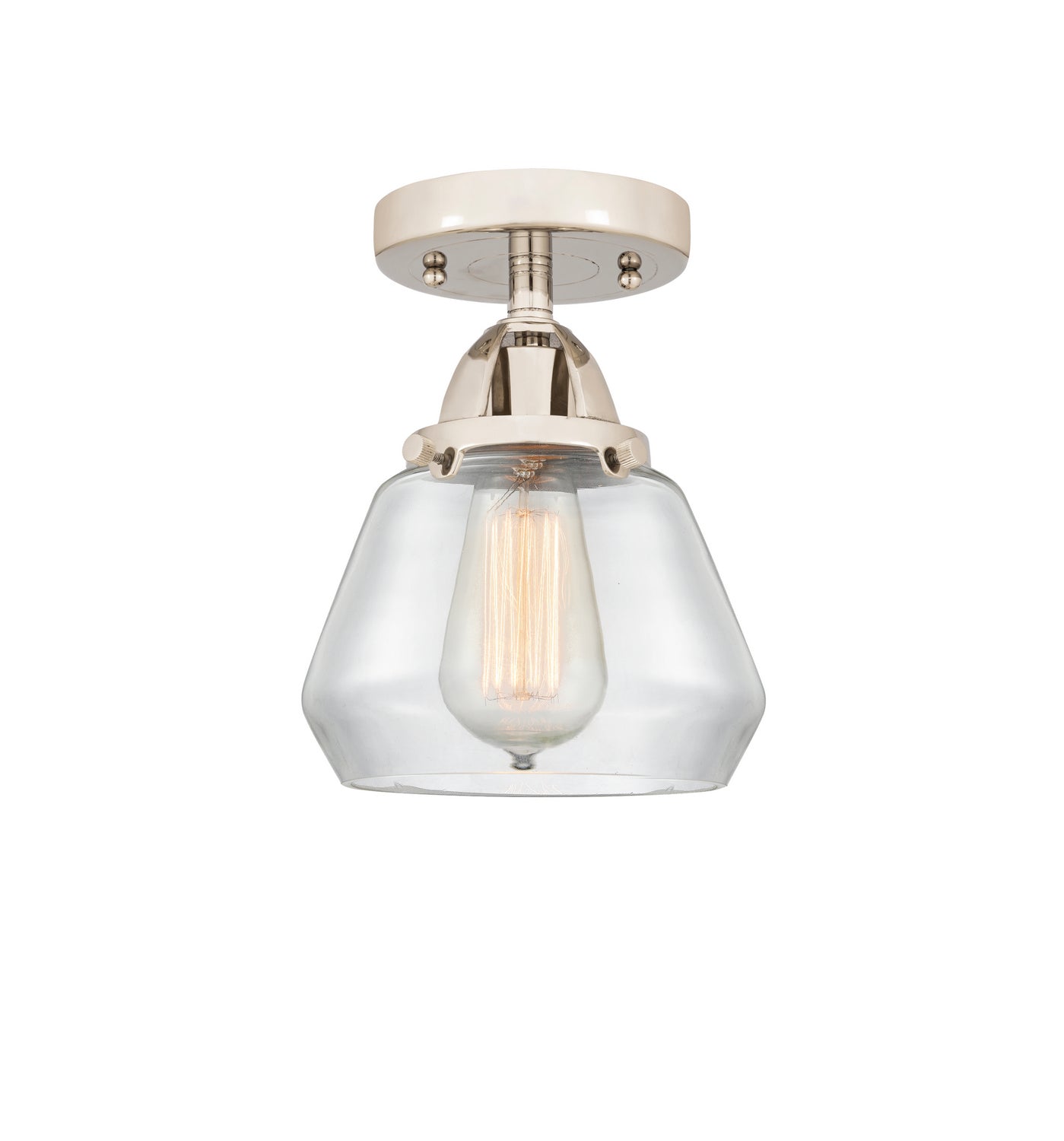 Innovations - 288-1C-PN-G172 - One Light Semi-Flush Mount - Nouveau 2 - Polished Nickel