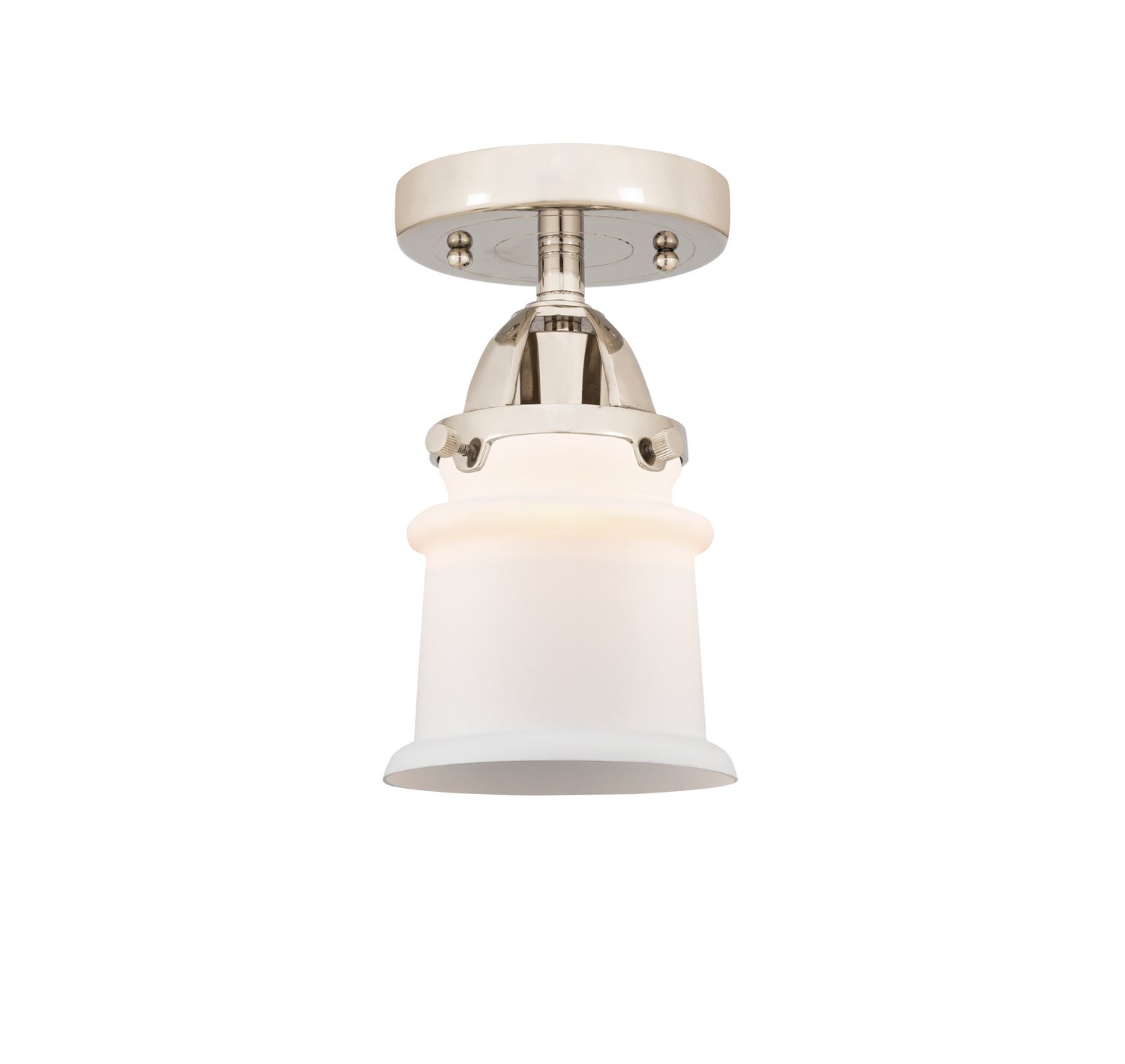 Innovations - 288-1C-PN-G181S - One Light Semi-Flush Mount - Nouveau 2 - Polished Nickel