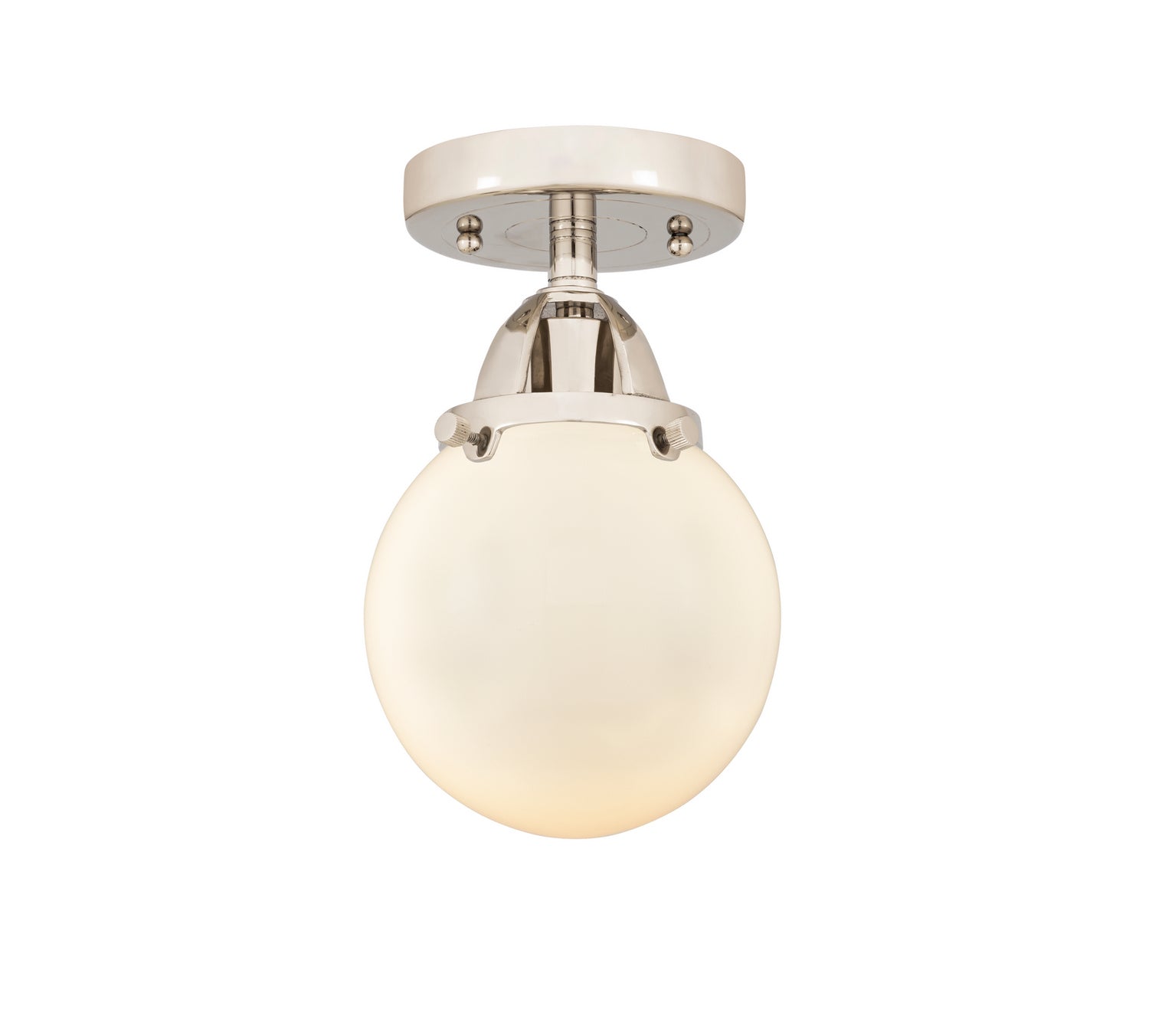 Innovations - 288-1C-PN-G201-6 - One Light Semi-Flush Mount - Nouveau 2 - Polished Nickel