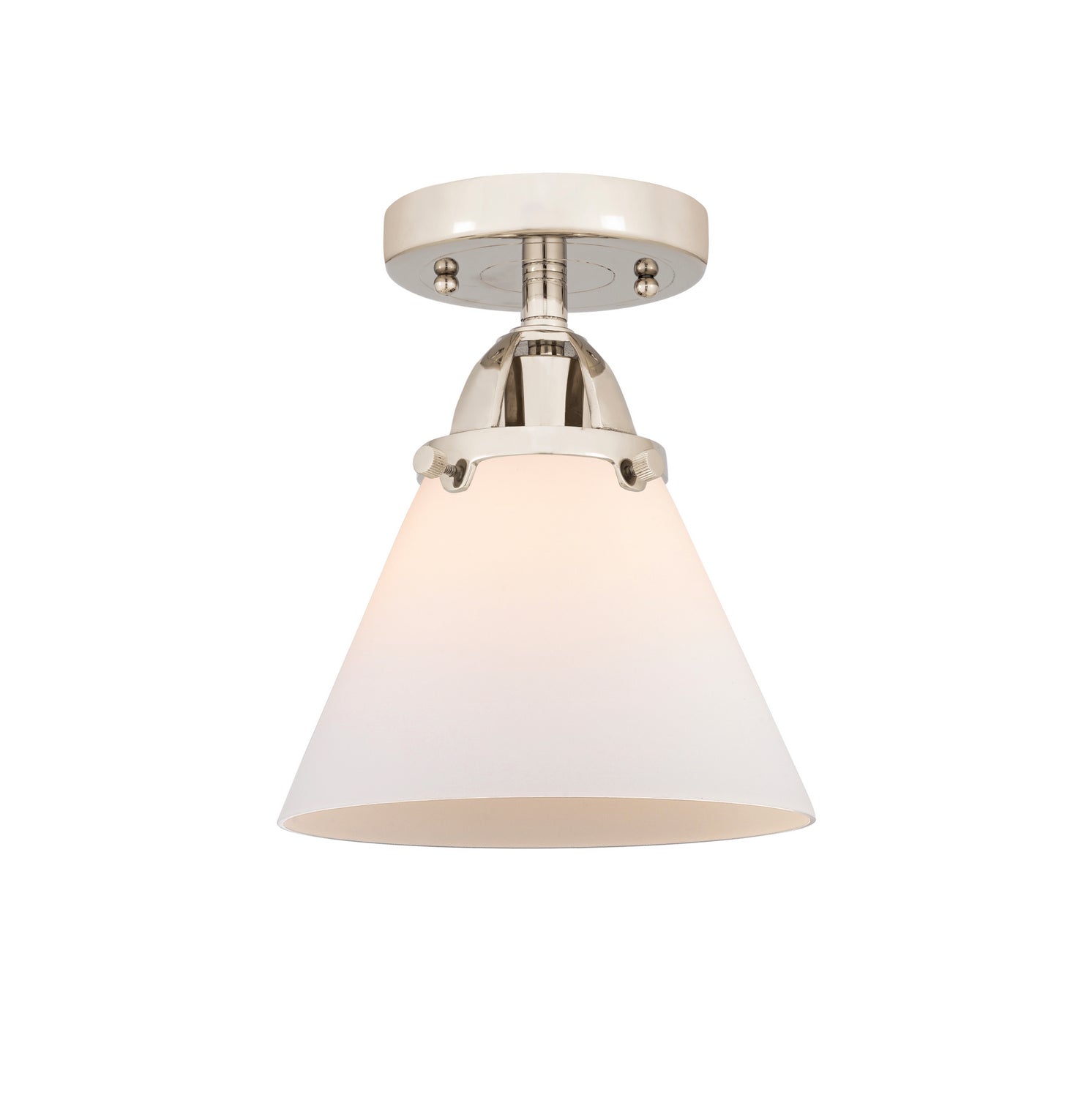 Innovations - 288-1C-PN-G41 - One Light Semi-Flush Mount - Nouveau 2 - Polished Nickel
