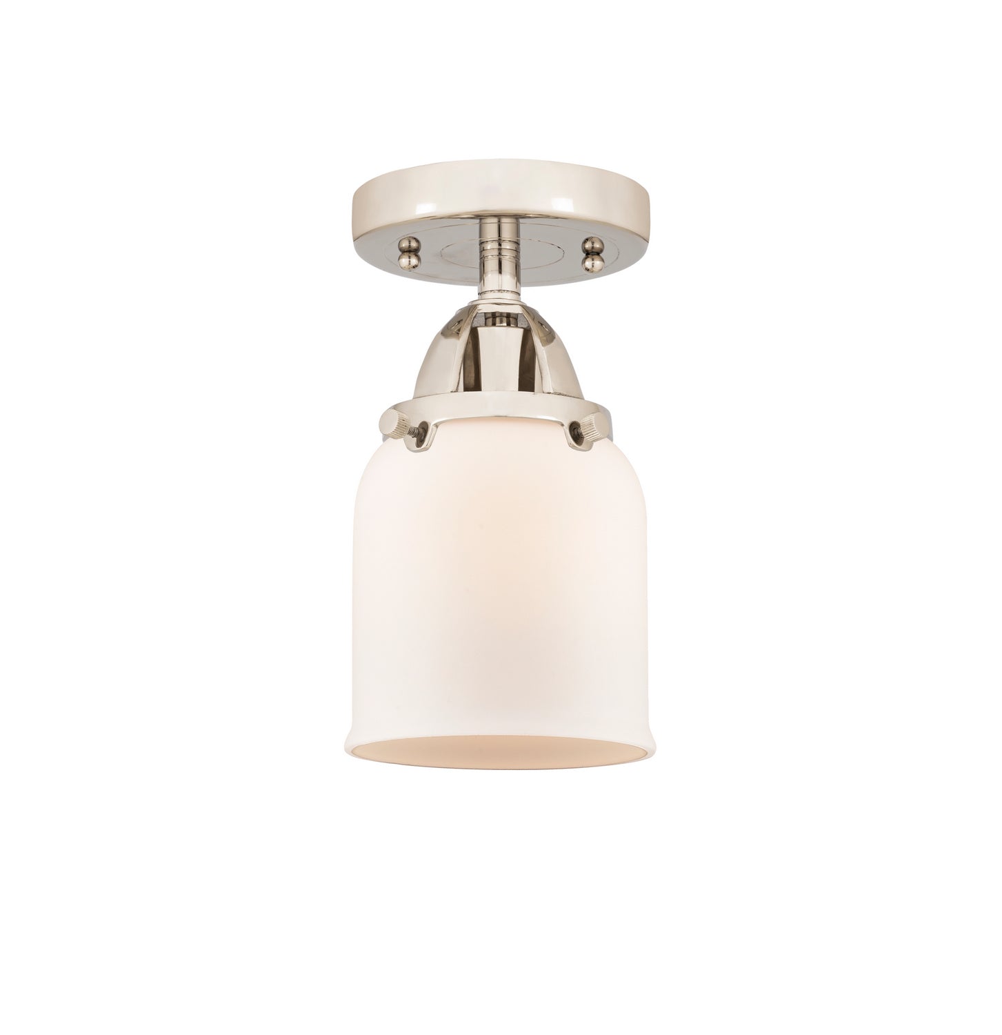Innovations - 288-1C-PN-G51 - One Light Semi-Flush Mount - Nouveau 2 - Polished Nickel