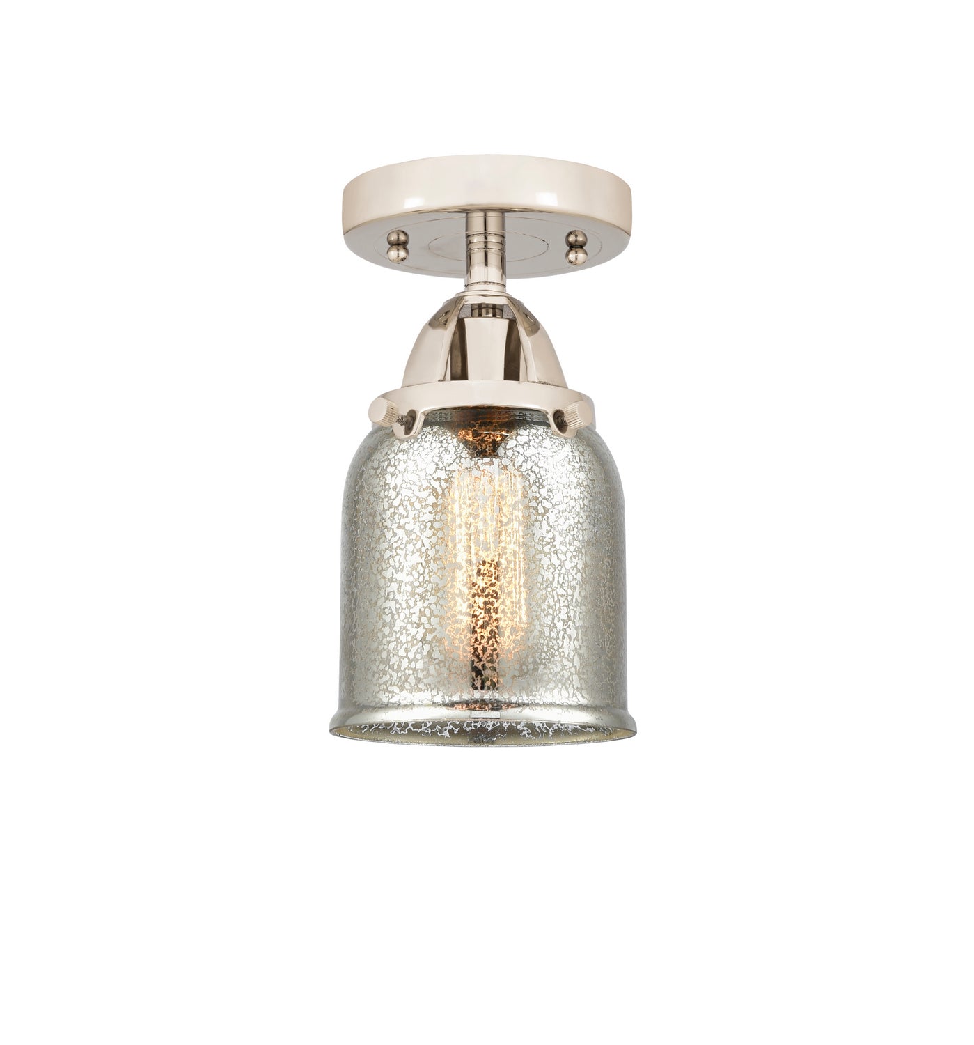 Innovations - 288-1C-PN-G58 - One Light Semi-Flush Mount - Nouveau 2 - Polished Nickel