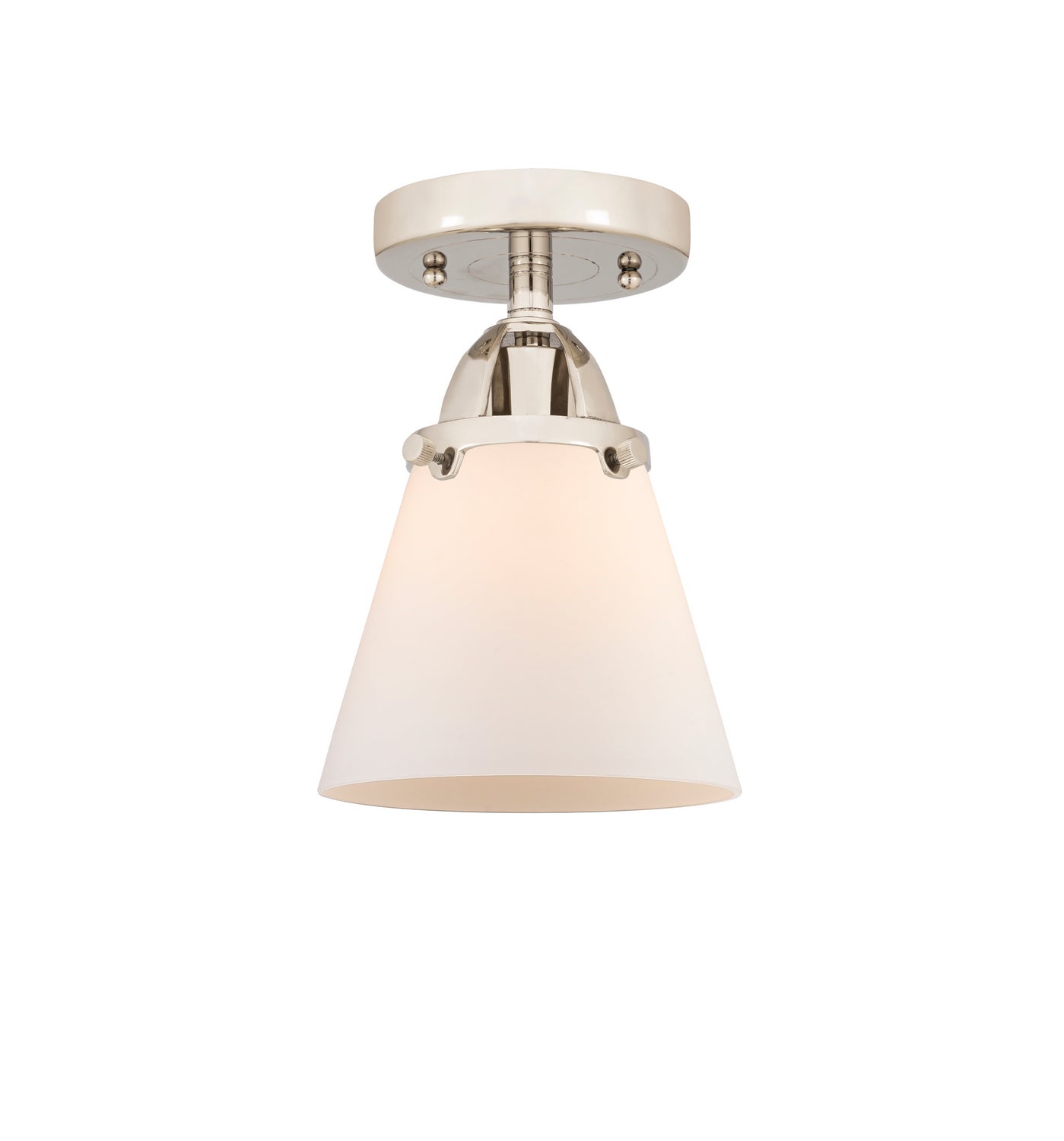 Innovations - 288-1C-PN-G61 - One Light Semi-Flush Mount - Nouveau 2 - Polished Nickel