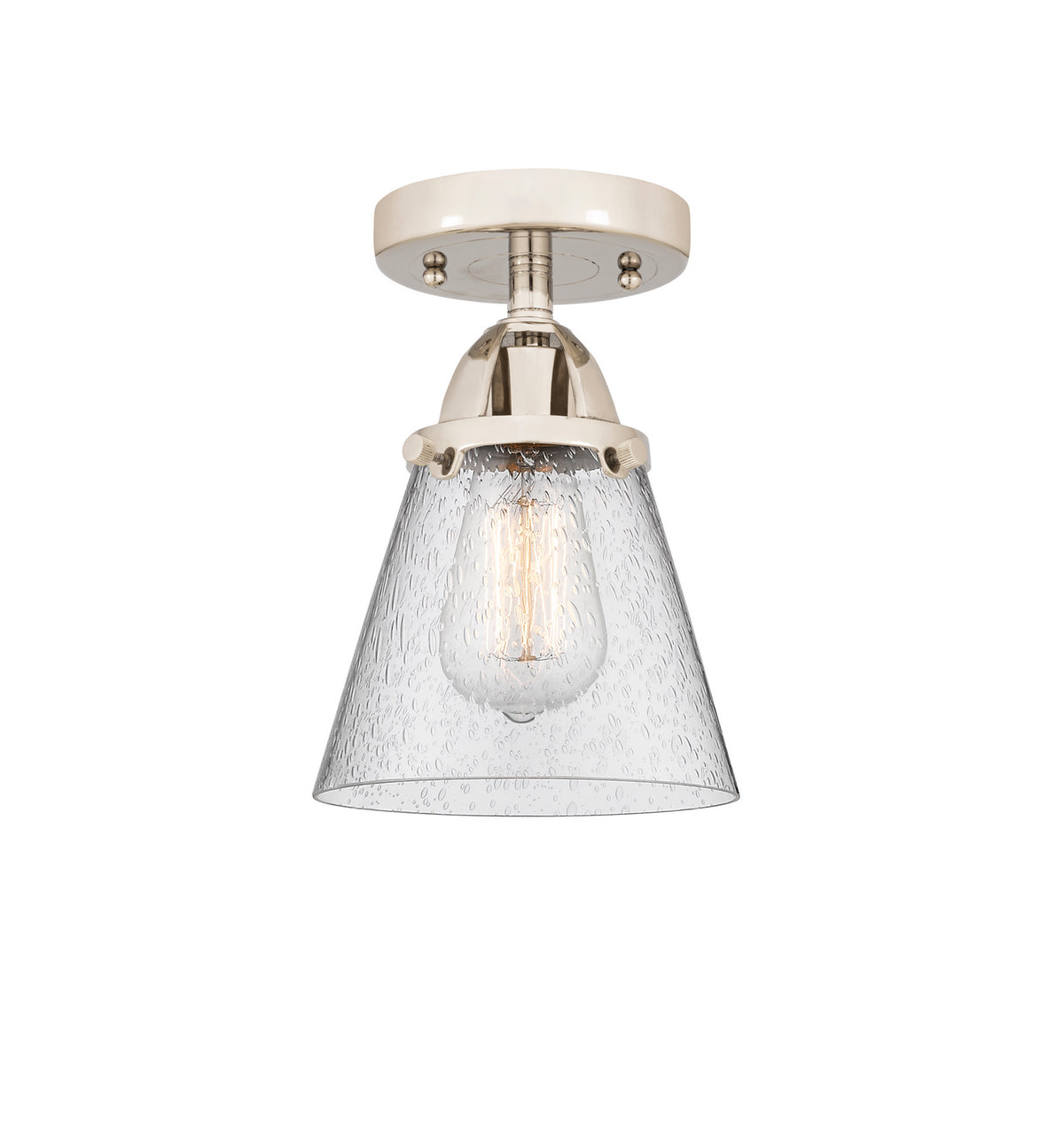 Innovations - 288-1C-PN-G64 - One Light Semi-Flush Mount - Nouveau 2 - Polished Nickel