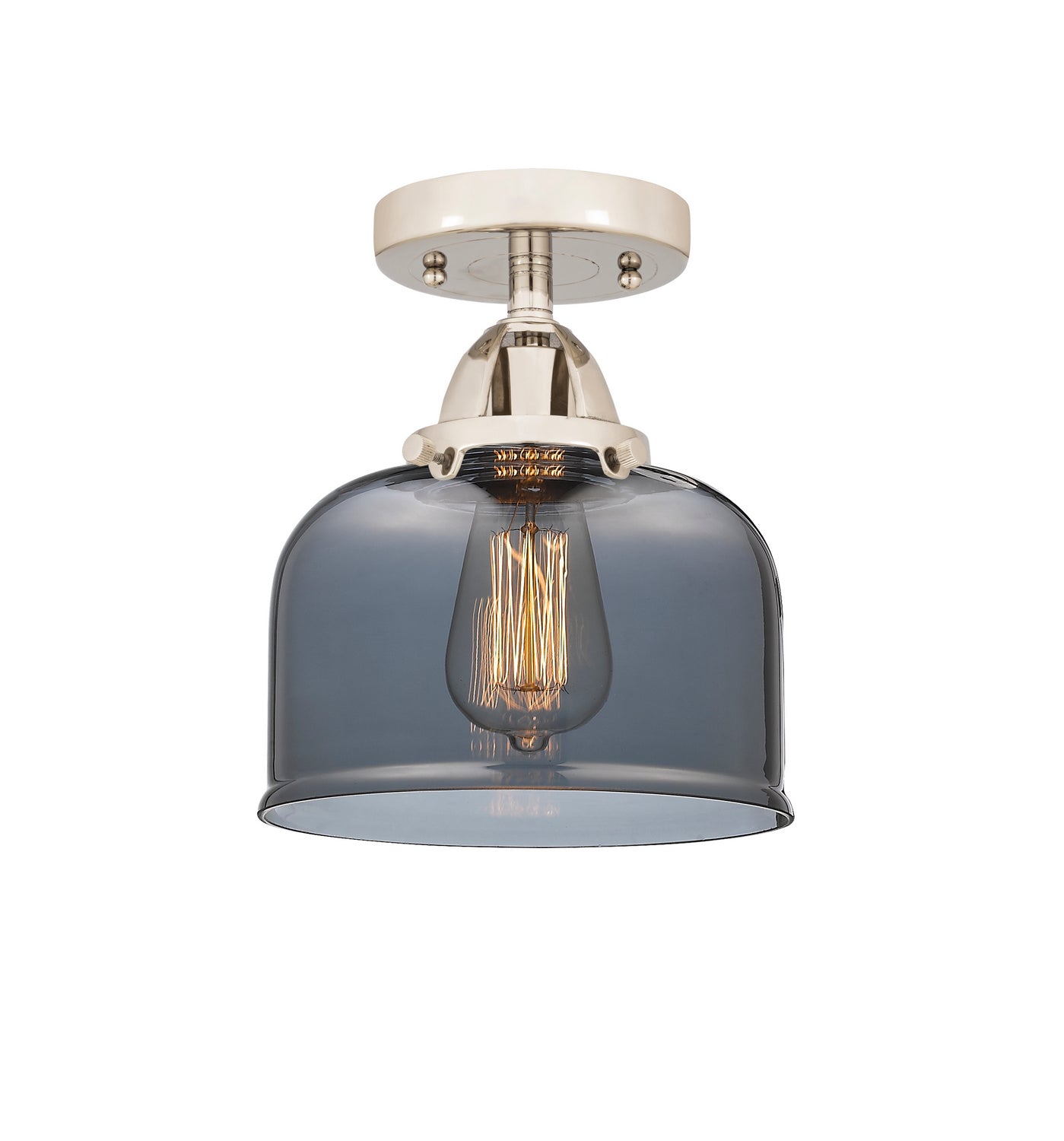 Innovations - 288-1C-PN-G73 - One Light Semi-Flush Mount - Nouveau 2 - Polished Nickel