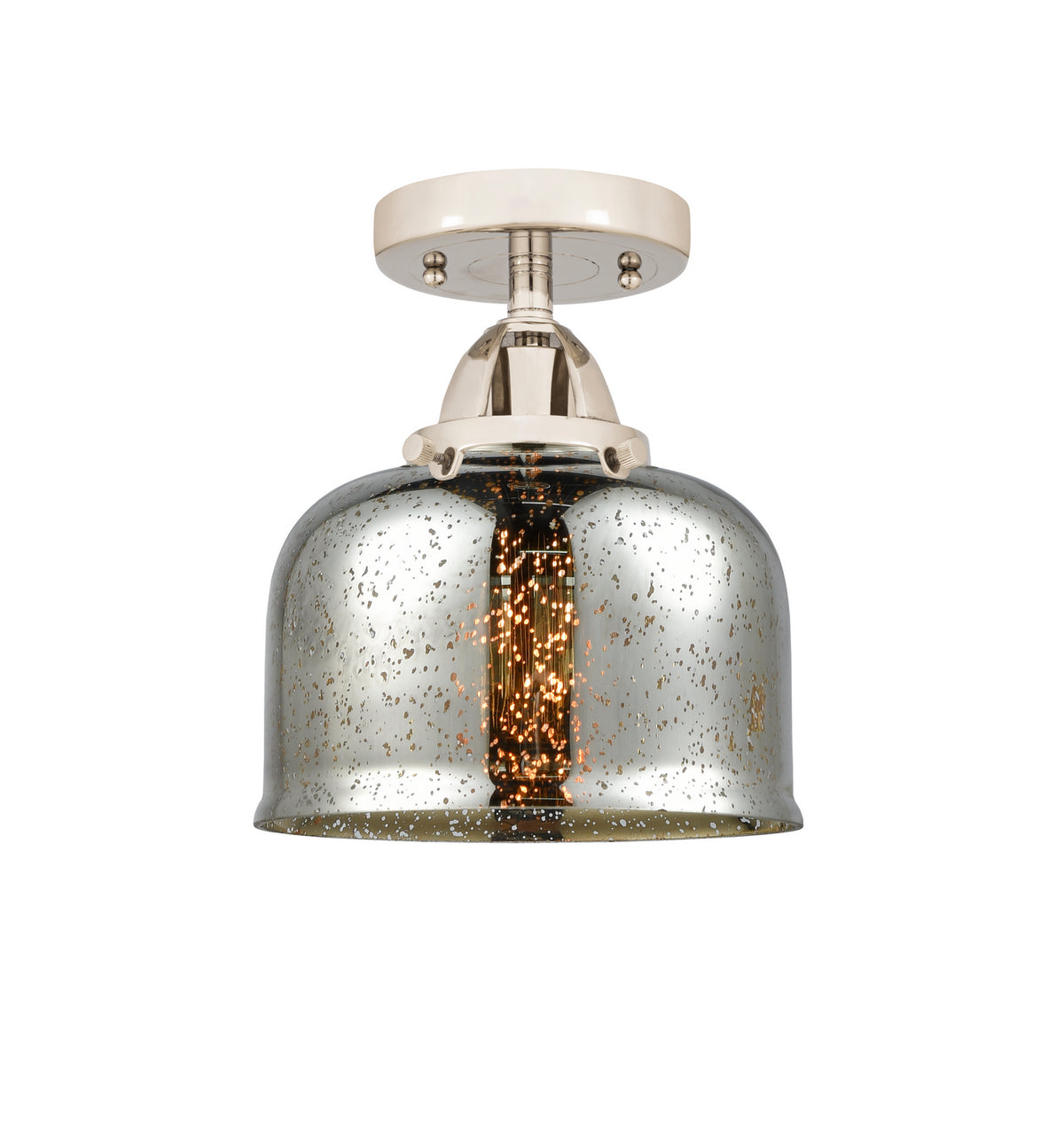 Innovations - 288-1C-PN-G78 - One Light Semi-Flush Mount - Nouveau 2 - Polished Nickel