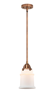 Innovations - 288-1S-AC-G181 - One Light Mini Pendant - Nouveau 2 - Antique Copper