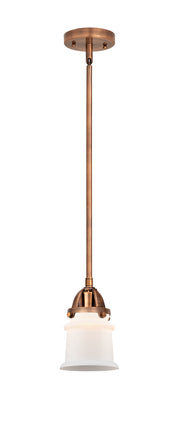 Innovations - 288-1S-AC-G181S - One Light Mini Pendant - Nouveau 2 - Antique Copper