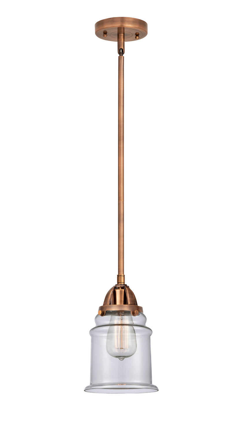 Innovations - 288-1S-AC-G182 - One Light Mini Pendant - Nouveau 2 - Antique Copper