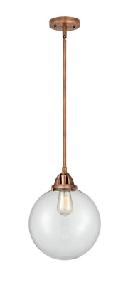 Innovations - 288-1S-AC-G202-10 - One Light Mini Pendant - Nouveau 2 - Antique Copper