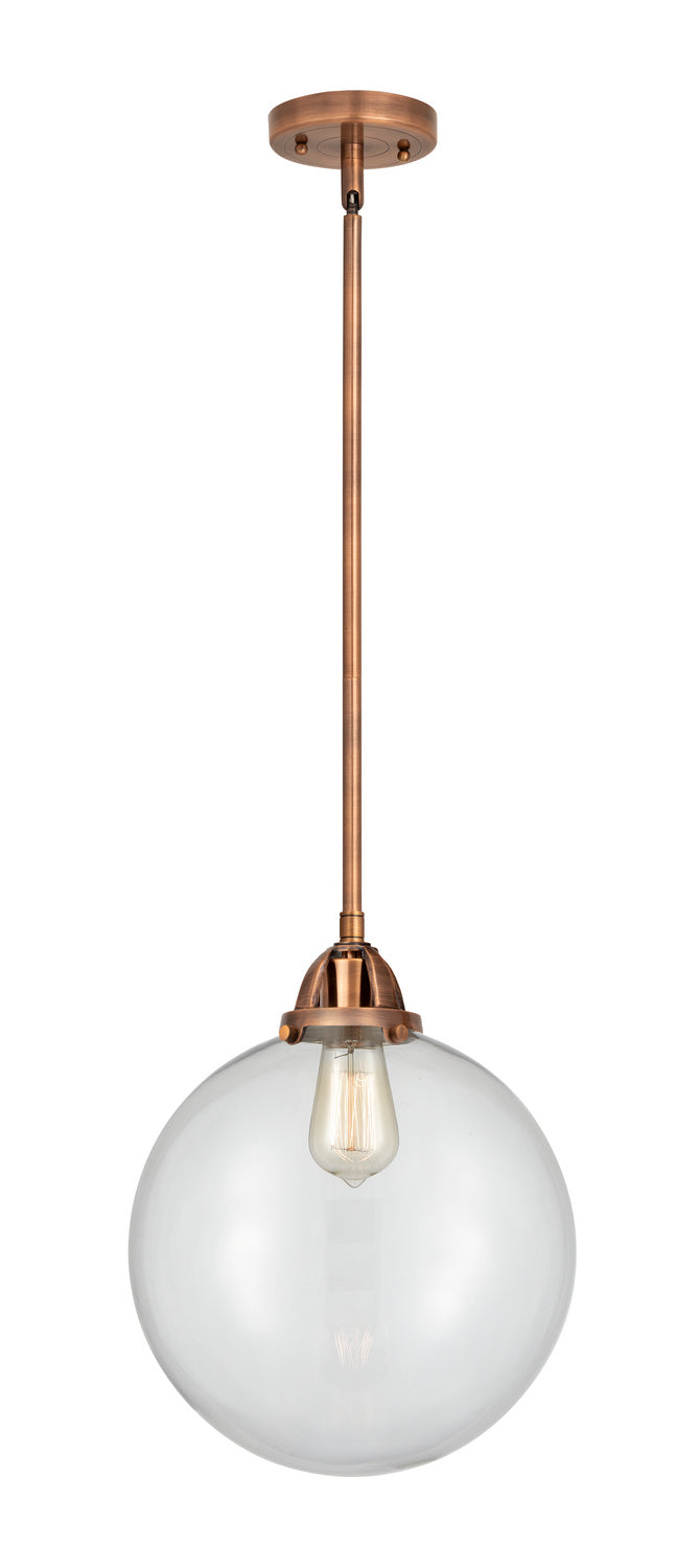 Innovations - 288-1S-AC-G202-12 - One Light Mini Pendant - Nouveau 2 - Antique Copper