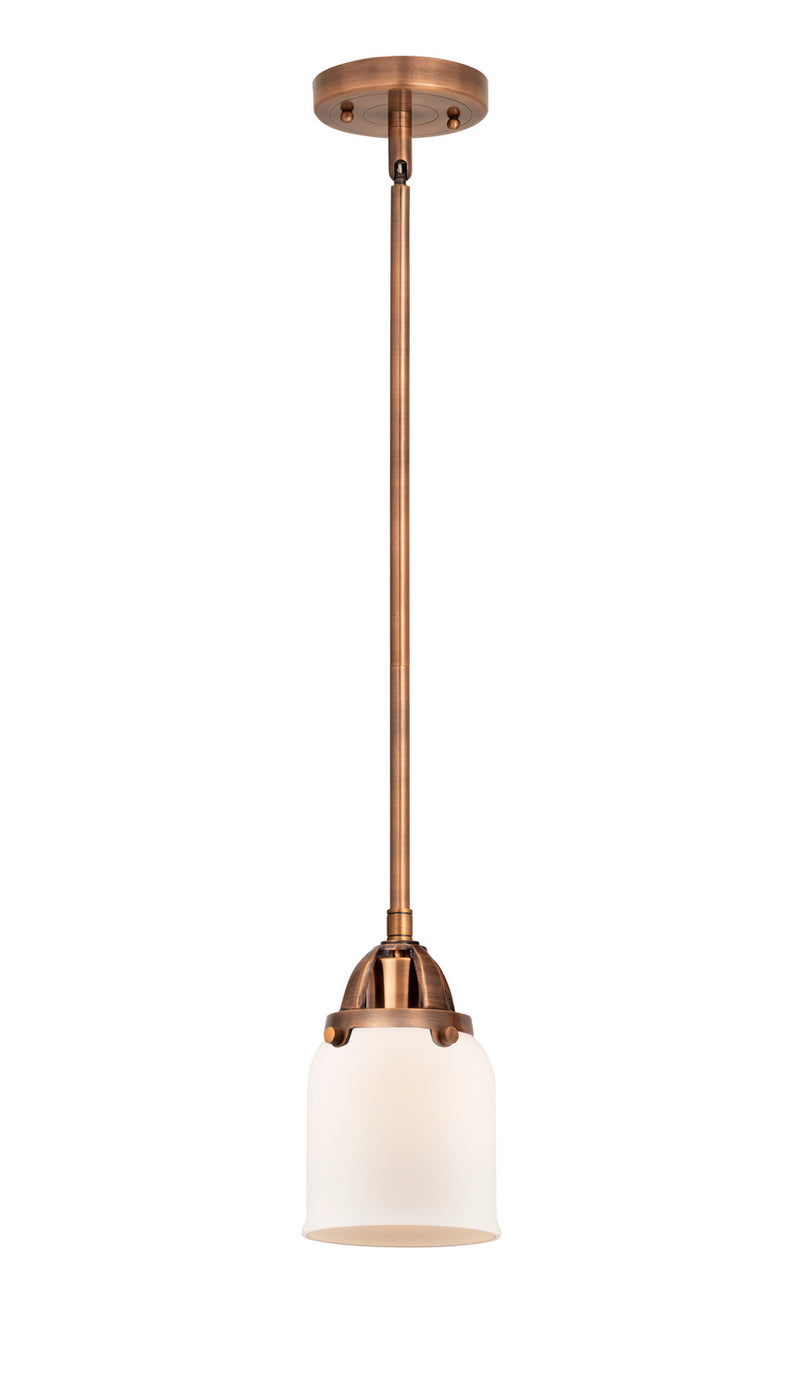 Innovations - 288-1S-AC-G51 - One Light Mini Pendant - Nouveau 2 - Antique Copper