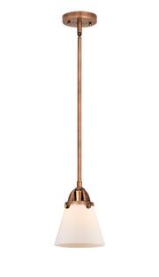 Innovations - 288-1S-AC-G61 - One Light Mini Pendant - Nouveau 2 - Antique Copper