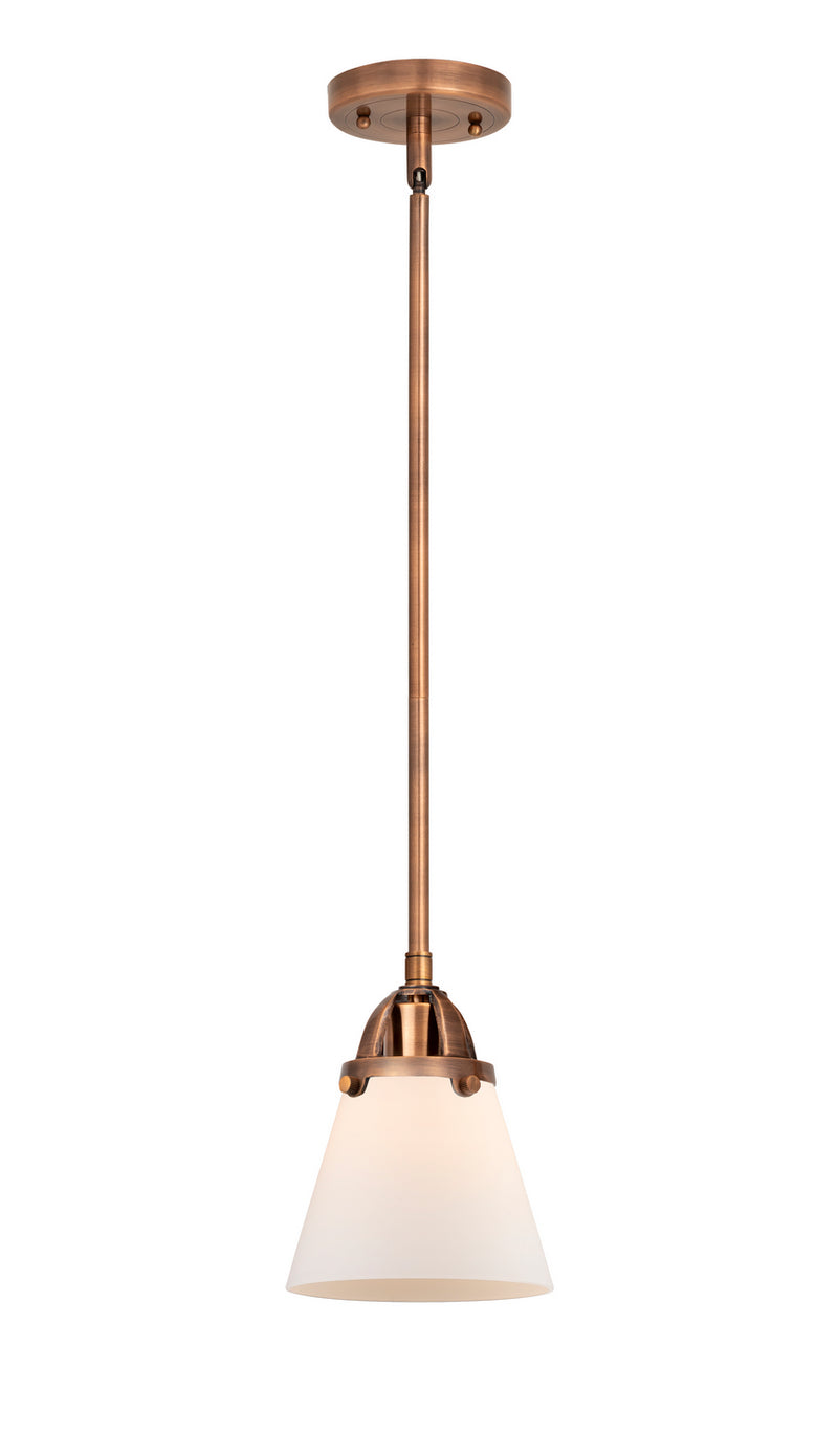 Innovations - 288-1S-AC-G61 - One Light Mini Pendant - Nouveau 2 - Antique Copper