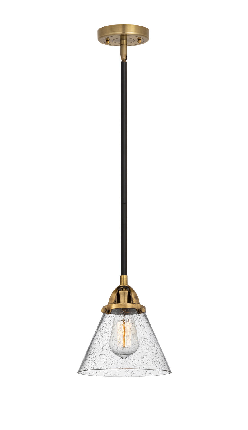 Innovations - 288-1S-BAB-G44 - One Light Mini Pendant - Nouveau 2 - Black Antique Brass