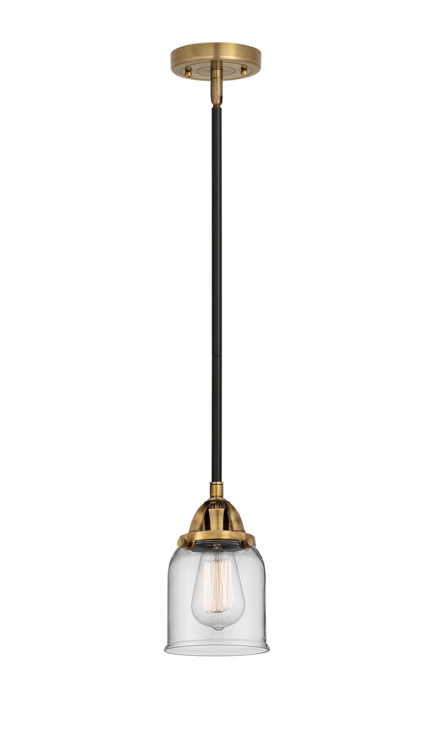 Innovations - 288-1S-BAB-G52 - One Light Mini Pendant - Nouveau 2 - Black Antique Brass