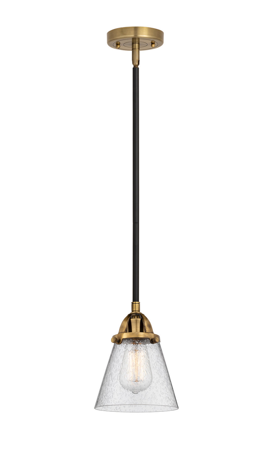 Innovations - 288-1S-BAB-G64 - One Light Mini Pendant - Nouveau 2 - Black Antique Brass