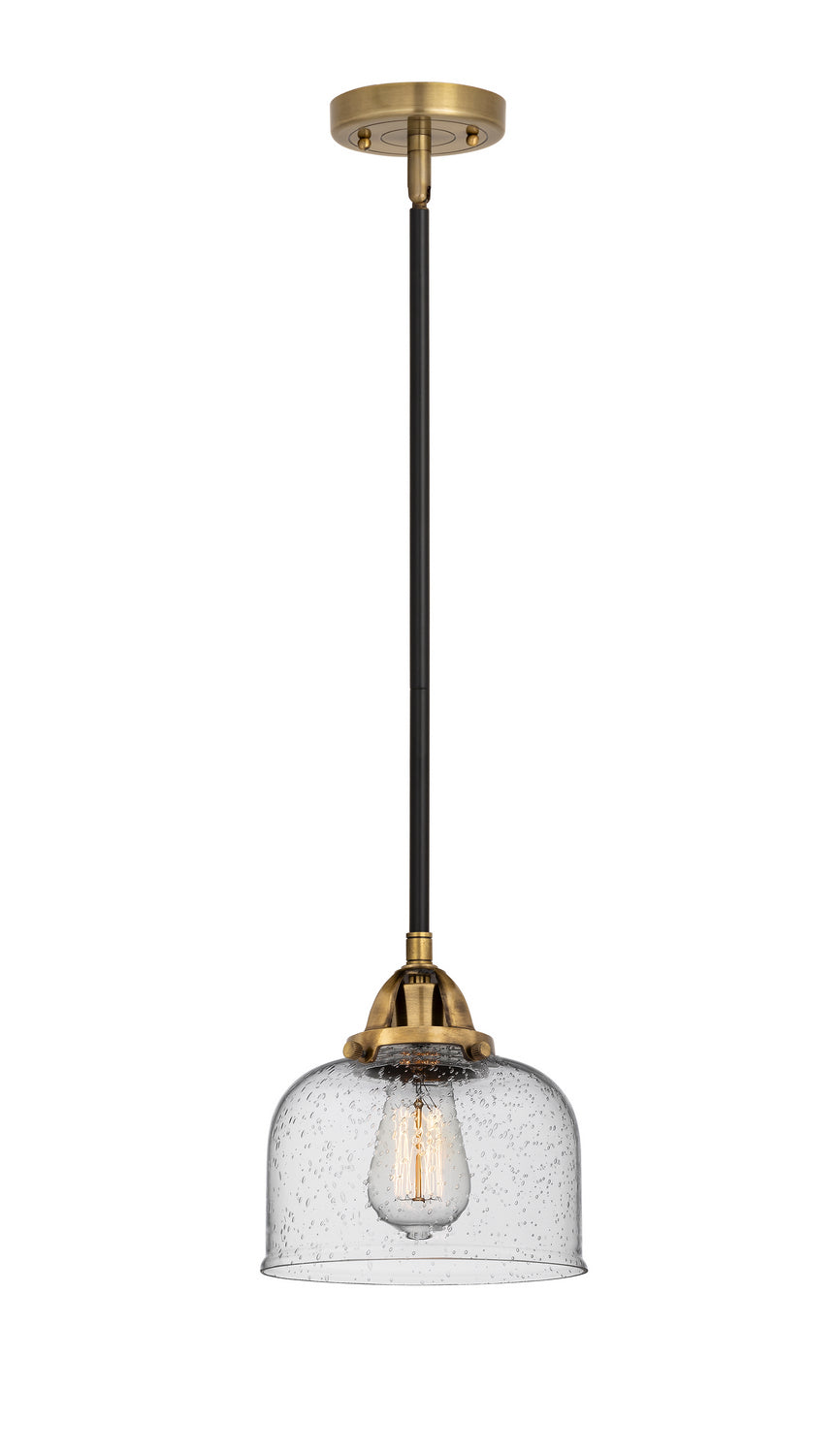 Innovations - 288-1S-BAB-G74 - One Light Mini Pendant - Nouveau 2 - Black Antique Brass