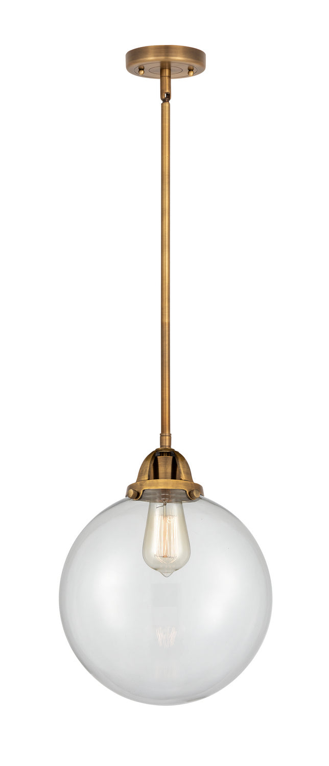 Innovations - 288-1S-BB-G202-10 - One Light Mini Pendant - Nouveau 2 - Brushed Brass