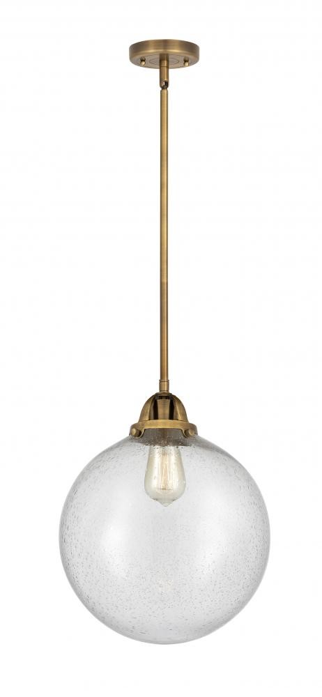 Innovations - 288-1S-BB-G204-12 - One Light Mini Pendant - Nouveau 2 - Brushed Brass