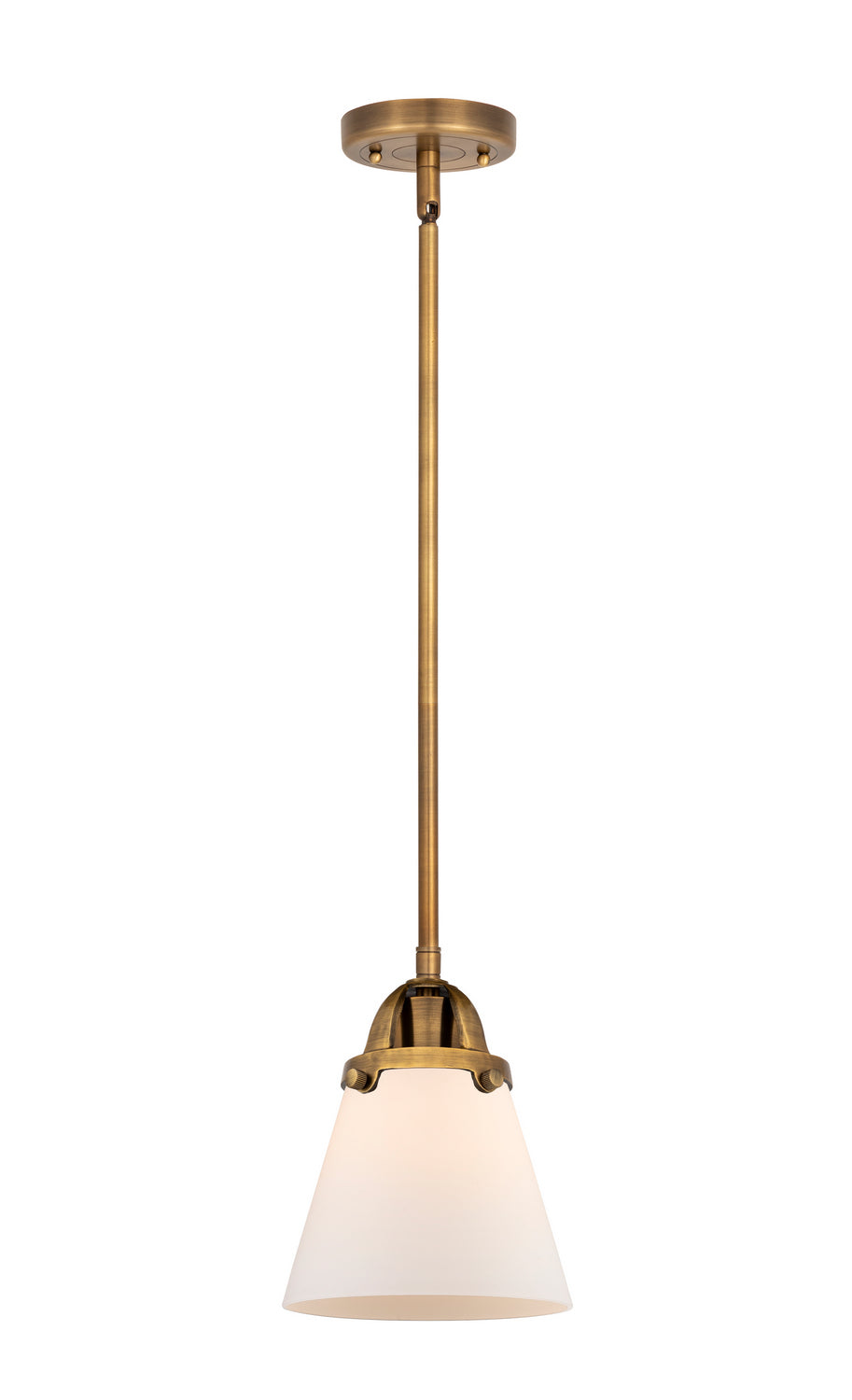 Innovations - 288-1S-BB-G61 - One Light Mini Pendant - Nouveau 2 - Brushed Brass