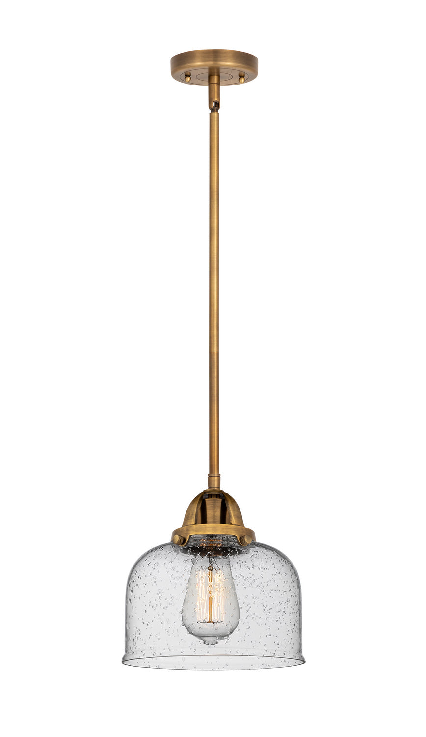 Innovations - 288-1S-BB-G74 - One Light Mini Pendant - Nouveau 2 - Brushed Brass