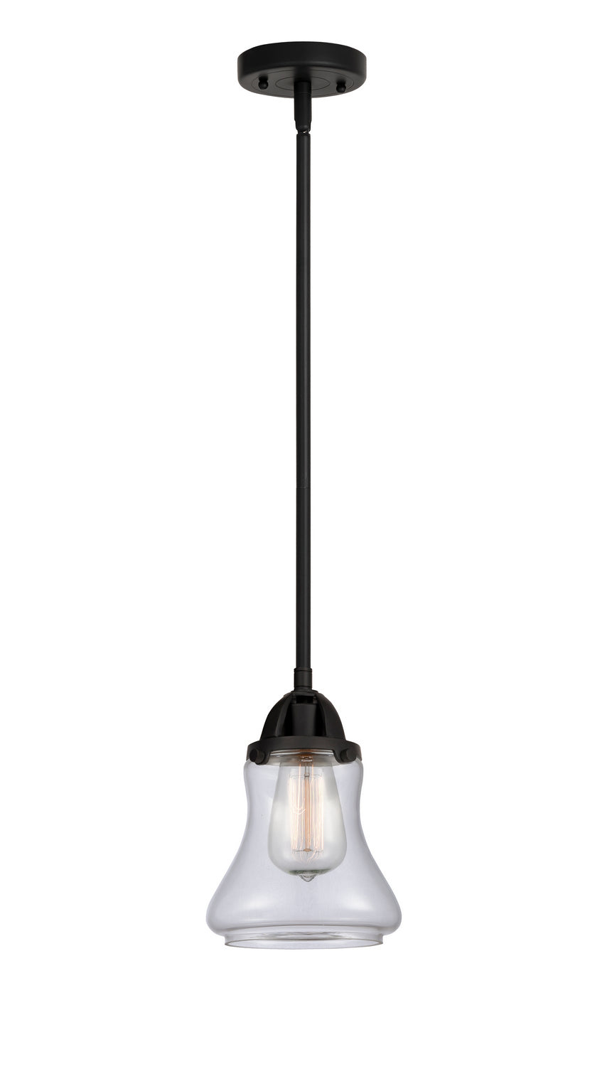 Innovations - 288-1S-BK-G192 - One Light Mini Pendant - Nouveau 2 - Matte Black
