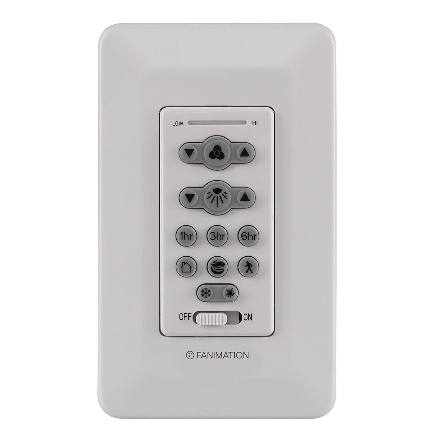 Fanimation - TW306 - Wall Control - Controls - Matte White