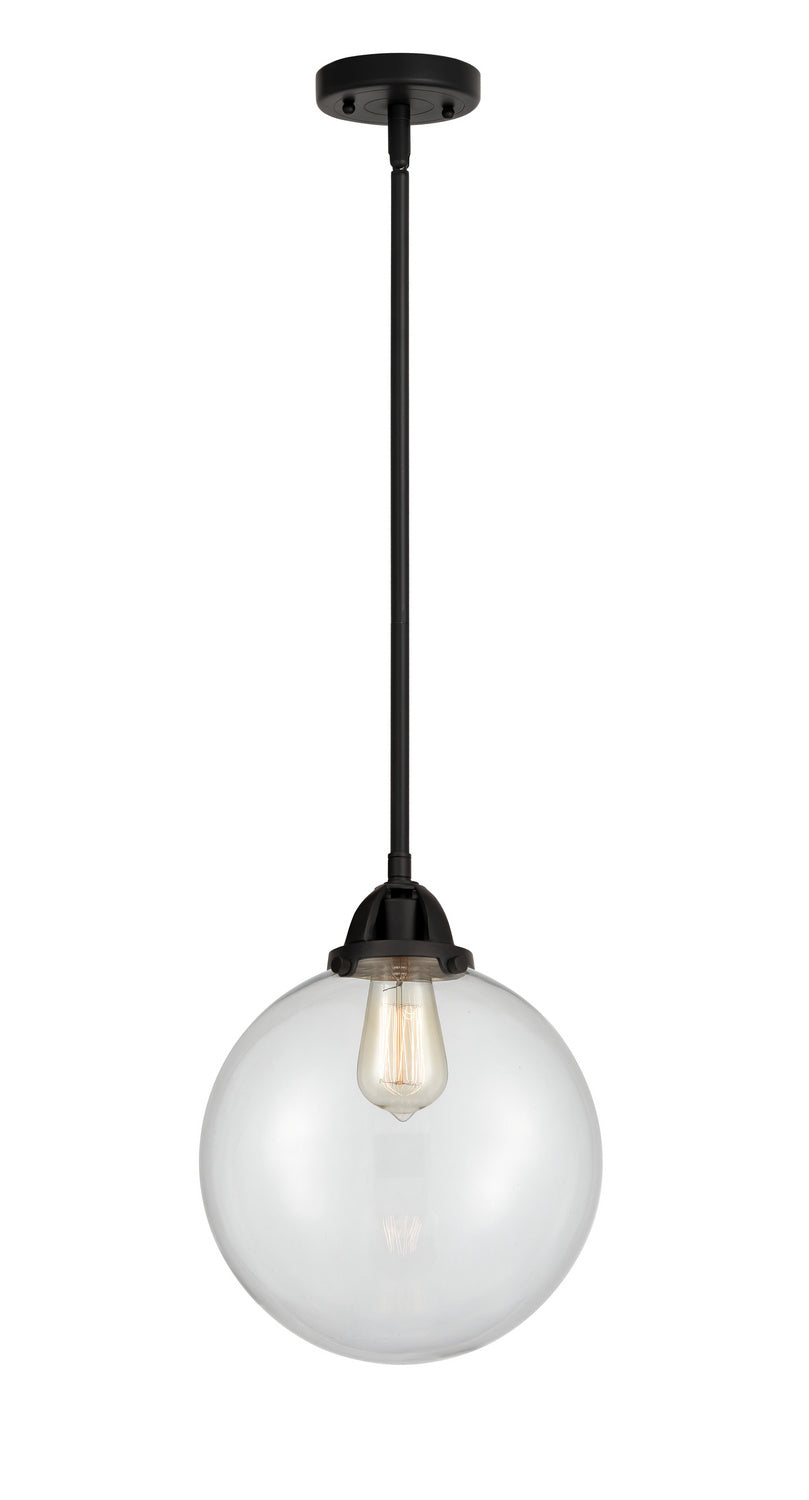 Innovations - 288-1S-BK-G202-10 - One Light Mini Pendant - Nouveau 2 - Matte Black