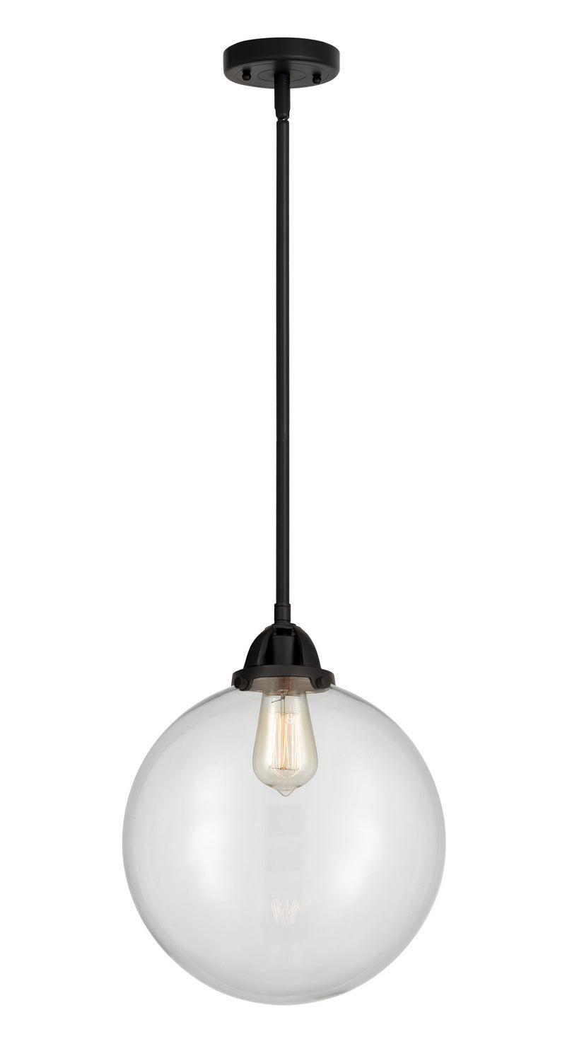 Innovations - 288-1S-BK-G202-12 - One Light Mini Pendant - Nouveau 2 - Matte Black